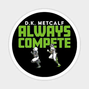 DK Metcalf Always Compete Magnet